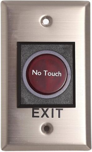 طقم التحكم في الوصول الآمن بـ 4 أبواب IP مع علبة معدنية، صندوق طاقة 110 فولت، قارئ لوحة مفاتيح معدنية + زر خروج بالأشعة تحت الحمراء + قارئ تسجيل سطح المكتب + سلاسل مفاتيح/بطاقات RFID تطبيق الهاتف يفتح الباب عن بعد in Kuwait