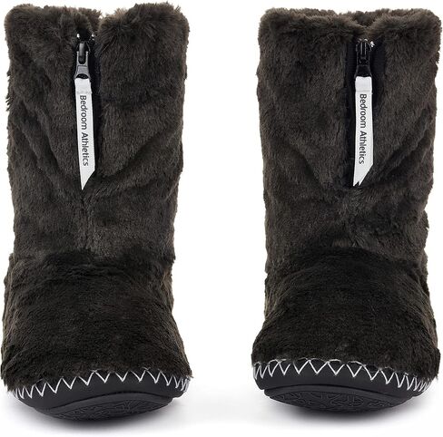 Faux Fur Slippers for Women - Marilyn - Fuzzy Slipper Boots - Luxury Womens Bootie Slippers - Bedroom & House Slippers Women - Non-Slip Womens Slippers in Saudi Arabia