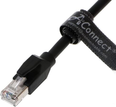 M12-RJ45-X-Code Ethernet-Cable for Cognex-Industrial-Camera Waterproof Shielded-Cable M12 8-Pin X-Code Male to RJ45 Cat6a 10M in Saudi Arabia