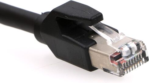 M12-RJ45-X-Code Ethernet-Cable for Cognex-Industrial-Camera Waterproof Shielded-Cable M12 8-Pin X-Code Male to RJ45 Cat6a 10M in Saudi Arabia