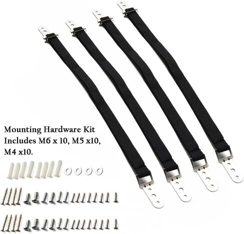 Adjustable Anti-tip TV Straps Safety for Flat Screen, Heavy Duty Dual Cable Metal Anchor for Baby Proofing & Pet Protecting, Anti-Tip TV and Furniture Anchor Straps kit, 2 Straps in Saudi Arabia