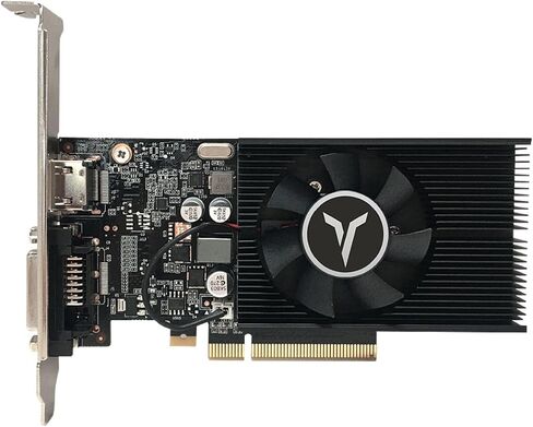 Yeston GT 1030 4GD4 64bit Graphics Card PCIE 3.0 GDDR4 Video Card for PC (Single Fan 1) in Saudi Arabia