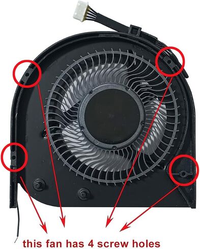 New CPU Cooling Fan Intended for Lenovo ThinkPad T470 01AX926/ ThinkPad T480 01YR200 01ER497 Series Laptop Fan (4 Screw Holes Version) in Saudi Arabia