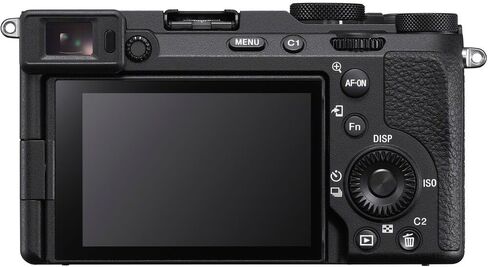 هيكل كاميرا Sony a7C II بدون مرآة بإطار كامل + عدسة 50 مم F1.8 ILCE-7CM2/B سوداء + حزمة SEL50F18F مع حقيبة ظهر للتصوير الفوتوغرافي Deco Gear + بطارية إضافية + ميكروفون + LED + Monopod ومجموعة الملحقات in Saudi Arabia