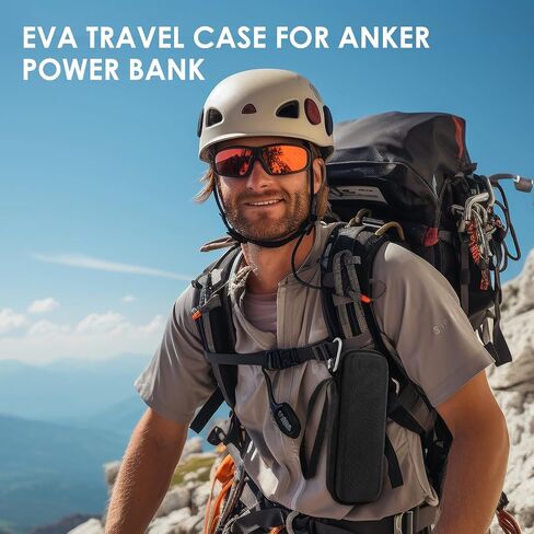 حقيبة سفر صلبة بديلة لبنك الطاقة Anker، حقيبة حمل واقية للسفر من مادة EVA لبنك الطاقة Anker Prime بقدرة 20000 مللي أمبير في الساعة 200 وات (لبطارية 20000 مللي أمبير في الساعة 200 وات) in Saudi Arabia