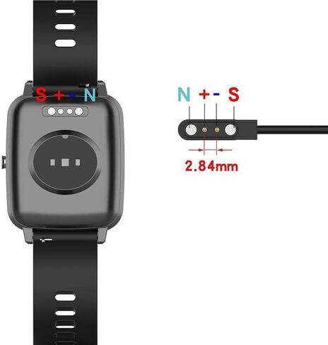 شاحن ساعة ذكية قياسي 1.6FT مغناطيسي، كابل شحن USB in Kuwait