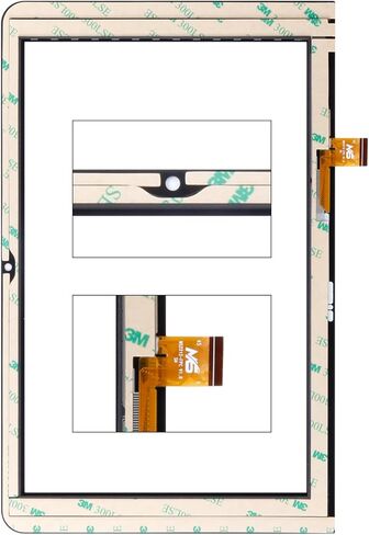 استبدال الشاشة لجهاز PROSCAN Elite Tablet/DVD Combo PELTDV1029_HSC طقم إصلاح محول رقمي للوحة اللمس الزجاجية الأمامية مع أدوات (ليست شاشة LCD) in Saudi Arabia