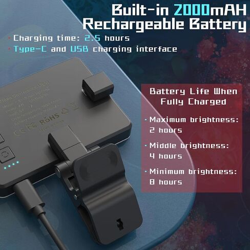 Eicaus 10'' Ring Light with 62'' Tripod Stand and Phone Holder, Selfie Phone Ringlight with Remote Great for Makeup, Video Call, and Live Streaming Black in Kuwait