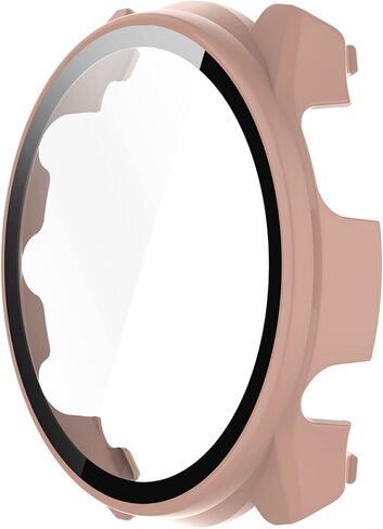 FitTurn متوافق مع حافظات واقي الشاشة Garmin Forerunner 965، حافظة بديلة رفيعة من الكمبيوتر الشخصي، غطاء حماية كامل ثلاثي الأبعاد من الزجاج المقوى لساعة Forerunner 965 (ستة ألوان) in Saudi Arabia