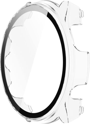 FitTurn متوافق مع حافظات واقي الشاشة Garmin Forerunner 965، حافظة بديلة رفيعة من الكمبيوتر الشخصي، غطاء حماية كامل ثلاثي الأبعاد من الزجاج المقوى لساعة Forerunner 965 (ستة ألوان) in Saudi Arabia