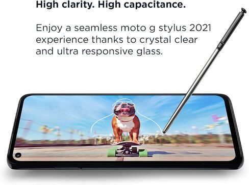 Motorola Essentials Moto G Stylus 5G (2021) Screen Protector- Strong 9H Tempered Glass for scratch and impact protection [NOT for G Stylus 2020, G Stylus 5G 2022] in Saudi Arabia