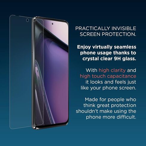 Motorola Essentials Moto G Stylus 5G (2021) Screen Protector- Strong 9H Tempered Glass for scratch and impact protection [NOT for G Stylus 2020, G Stylus 5G 2022] in Saudi Arabia