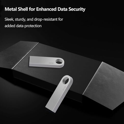 محرك أقراص فلاش USB 3.0 سريع بسعة 64 جيجابايت - نقل بيانات عالي السرعة للكمبيوتر الشخصي/الكمبيوتر المحمول - حل تخزين آمن ومحمول in Saudi Arabia