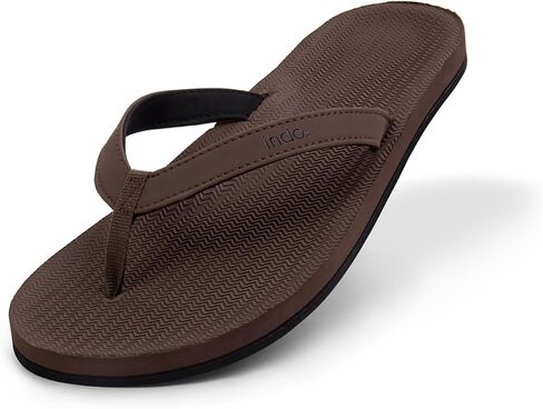 Indosole Women's ESSNTLS Vegan Flip Flops [Reused Tire Sole, Natural Rubber Arch Support, ENVRO Strap, Waterproof] in Saudi Arabia