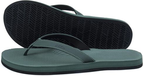 شبشب نسائي نباتي من Indosole ESSNTLS [نعل إطار معاد استخدامه، دعم قوس من المطاط الطبيعي، حزام ENVRO، مقاوم للماء] in Kuwait