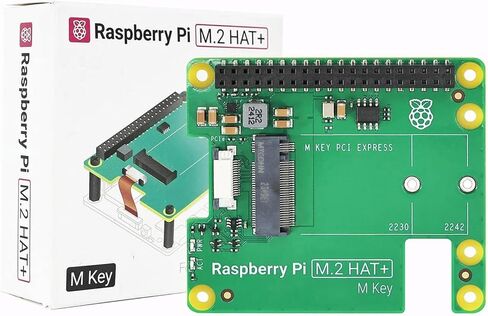 Raspberry Pi M.2 HAT+, Green, SC1166 in Saudi Arabia