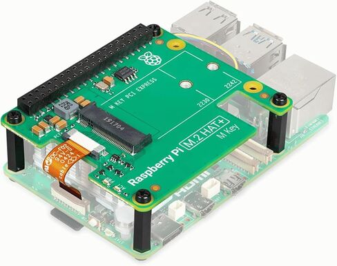 Raspberry Pi M.2 HAT+, Green, SC1166 in Saudi Arabia