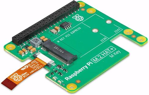 Raspberry Pi M.2 HAT+, Green, SC1166 in Saudi Arabia