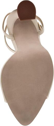 Steve Madden Women's Beki Heeled Sandal, Bone Leather, 6 in Saudi Arabia