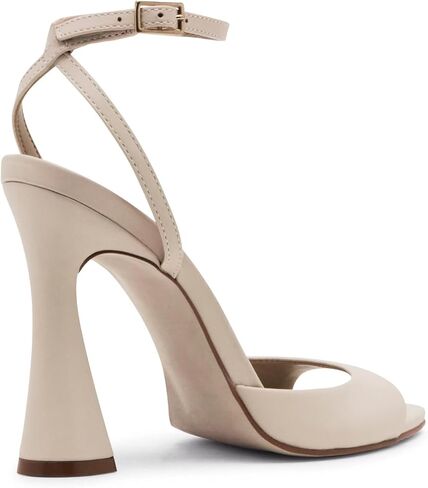 Steve Madden Women's Beki Heeled Sandal, Bone Leather, 6 in Saudi Arabia