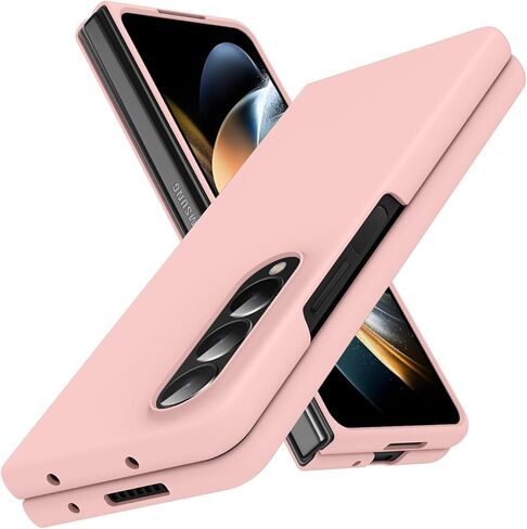 for Galaxy Z Fold 3 5G Case,Lightweight,Slim Fit Drop Protection Rugged Shockproof Cover for Samsung Galaxy Z Fold 3 5G,Slim Thin Hard PC Shockproof Protective Phone Black 4-Z Fold3-02 in Kuwait