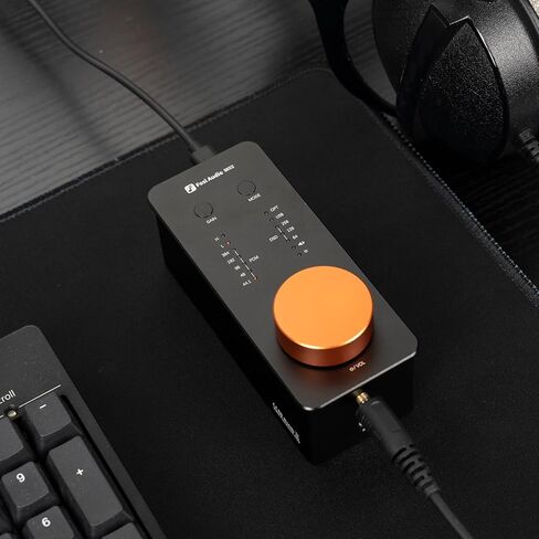 مقبض التحكم في مستوى الصوت باللون البرتقالي من Fosi Audio قابل للاستبدال لمضخم سماعة الرأس SK02 in Kuwait