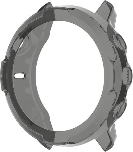 AWINNER Case Compatible for Suunto 7 GPS Sports Smart Watch,Shock-Proof and Shatter-Resistant Protective TPU Frame Full Cover (Black) in Saudi Arabia