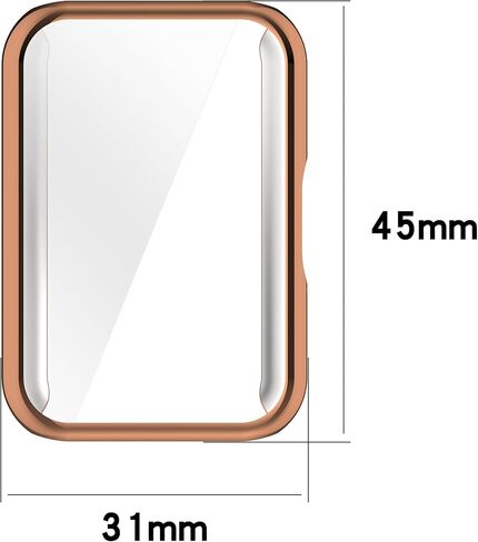 (6 Pack) Screen Protector Cases Compatible with SAMSUNG Galaxy FIT 3 R390 2024 Watch, Soft Color TPU Shockproof Cover Slim Guard Thin Bumper Shell Protector, Clear in Saudi Arabia