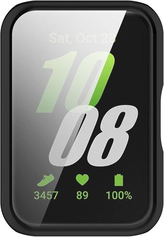 (6 عبوات) حافظات حماية للشاشة متوافقة مع ساعة SAMSUNG Galaxy FIT 3 R390 2024، غطاء ناعم من مادة TPU مقاوم للصدمات وواقي نحيف ممتص للصدمات، شفاف in Kuwait