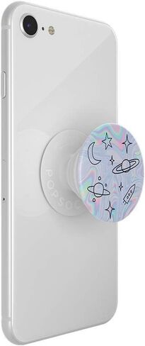 PopSockets PopGrip - Expanding Stand and Grip with Swappable Top - Space Doodle in Saudi Arabia