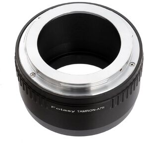 Fotasy Tamron Adaptall II Lens to E-Mount Adapter, Tamron Adaptall-2 Adapter to E Mount, Compatible with Sony a7 a7R a7s II III IV a9 a7c Alpha 1 a6600 a6500 a6400 a6300 a6100 a6000 a5100 ZV-E10