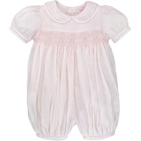 Baby Girls’ French Bubble with Diamond Smocking