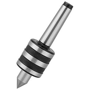 AUNMAS MT2 Precision Live Revolving Center Medium Lathe Machine Tool Accessory for Lathe Tailstock Machine