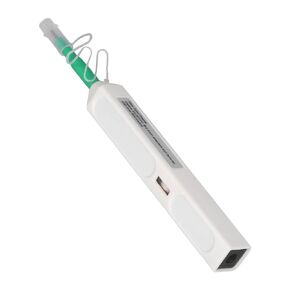 2.5mm Cleaner Optical Fiber Cleaner Pen Cleans, Fiber Optic Cleaner Equipment Connector End Face Cleaning Pen for SC ST FC End Faces Push Type