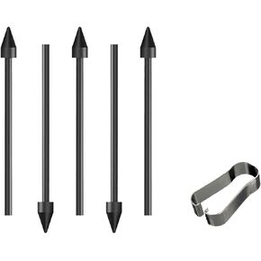 Tab S7 FE Pen for Samsung Galaxy Tab S7 FE S Pen Stylus Pen Replacement for Samsung Galaxy Tab S7 FE Stylus S Pen + Tips/Nibs(Black)