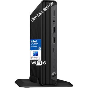 HP Elite Mini 800 G9 Business Desktop Computer, 14th Gen Intel 14-Core i5-14500 (Beat i7-13700), 32GB DDR5 RAM, 1TB PCIe SSD, WiFi 6, Bluetooth, Type-C, Keyboard and Mouse, Windows 11 Pro, venthear