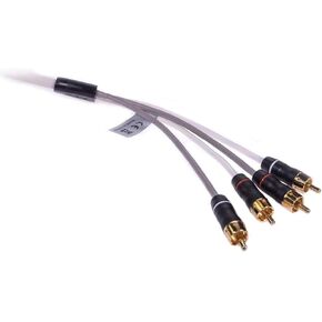 Fusion Shielded RCA Cable, 6ft, 4 Way