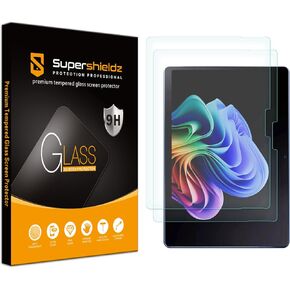 Supershieldz (2 Pack) Designed for Microsoft Surface Pro 11 (11th Edition) / Surface Pro 10 / Surafce Pro 9 (13 inch) Screen Protector, [Tempered Glass] Anti Scratch, Bubble Free