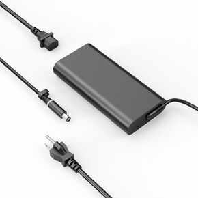 GaN 330W 19.5V 16.92A Slim AC Charger Fit for Dell Alienware X17 X51 M18x M17 Dell G15 G16 5530 7630 7620 LA330PM201 HA330PM201 DA330PM201 Laptop Supply Power Adapter Cord