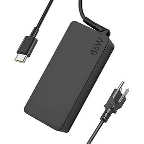 Charger for Lenovo Laptop USB-C Replacement ThinkPad T480 T490 T580, Chromebook 2nd Gen S330, Yoga 920 S730 C930, Thinkbook laptops, 65W 45W Laptop Power Supply Adapter Cord