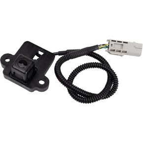 TRQ Rear Rear View Camera Compatible with 2009-2013 Cadillac Escalade Chevrolet Avalanche