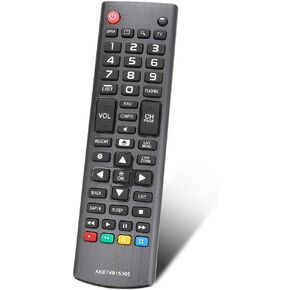 Gvirtue 【Pack of 2】 2022 New Remote Control for LG-Smart-TV, Compatible for LG UHD OLED QNED NanoCell 4K 8K Smart TV with Netflix, Prime Video, Disney Plus, L-G Channels Button