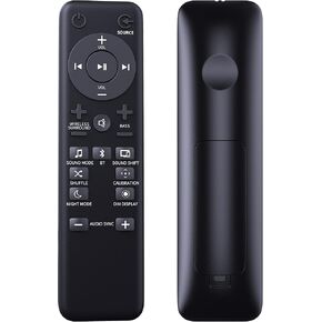 Replacement Remote Control for JBL Soundbar BAR 2.1 JBLBAR21BLKEP JBLBAR21BLKAM BAR 3.1 JBLBAR31BLKEP JBLBAR31BLKAM BAR 5.1 JBLBAR51BLKEP JBLBAR51BLKAM JBLBAR51BLKAM-Z JBLBAR51IMBLKAS JBLBAR51IMBLKBR