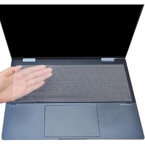 Keyboard Cover for HP Envy 14-fa 14-fc 14-fa0023dx 14-fa0033dx 14z-fa000 14t-fc000 14-fc0033dx 14-fc0023dx 14-fc0013dx Laptop US Layout Keyboard Skin-Clear
