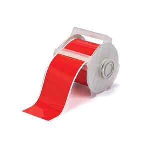 Brady 113119 GlobalMark 100' Length x 4" Width, B-595 Vinyl, Red Indoor/Outdoor Tape