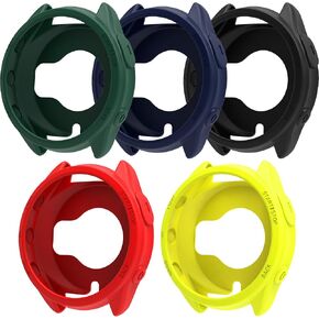 Protective Cover Compatible with Garmin Forerunner 965 Case Soft TPU Anti-Scratch Bezel Bumper Frame Resistant Shell Accessories for Forerunner 965 Watch Case (8PACKS) in Kuwait