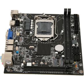 H61 V301 ITX Motherboard, Dual Channel DDR3, HD Output, LGA1155 Socket Support, 4 + 24Pin Multi Phase Power, 6xUSB2.0, 4xSATA2.0, M.2 NVMe, for Core i7/i5/i3, Pentium