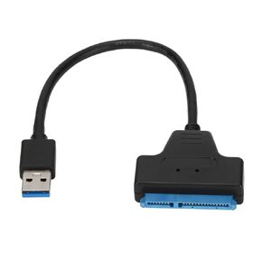 Bewinner SATA to USB A Cable, USB 3.0 to SATA III Hard Drive Adapter Compatible for 2.5 inch 3.5 inch HDD and SSD Supports UASP