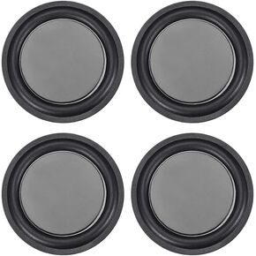 uxcell 4Pcs 2.5" 67mm Bass Speaker Passive Radiator Auxiliary Rubber Vibration Plate Subwoofer DIY Repair in Saudi Arabia