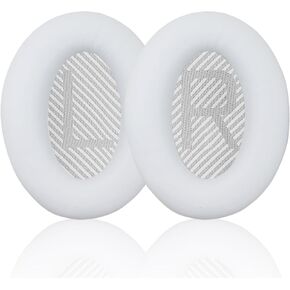 Replacement Earpads Cushions for Bose QuietComfort 35 & Quiet Comfort 35 II, Headphones Ear Covers Ear Pads for Bose QC35/QC35II/25/15 QC2 / Ae2 / Ae2i / Ae2W / Sound Link/Sound True-Black&Black